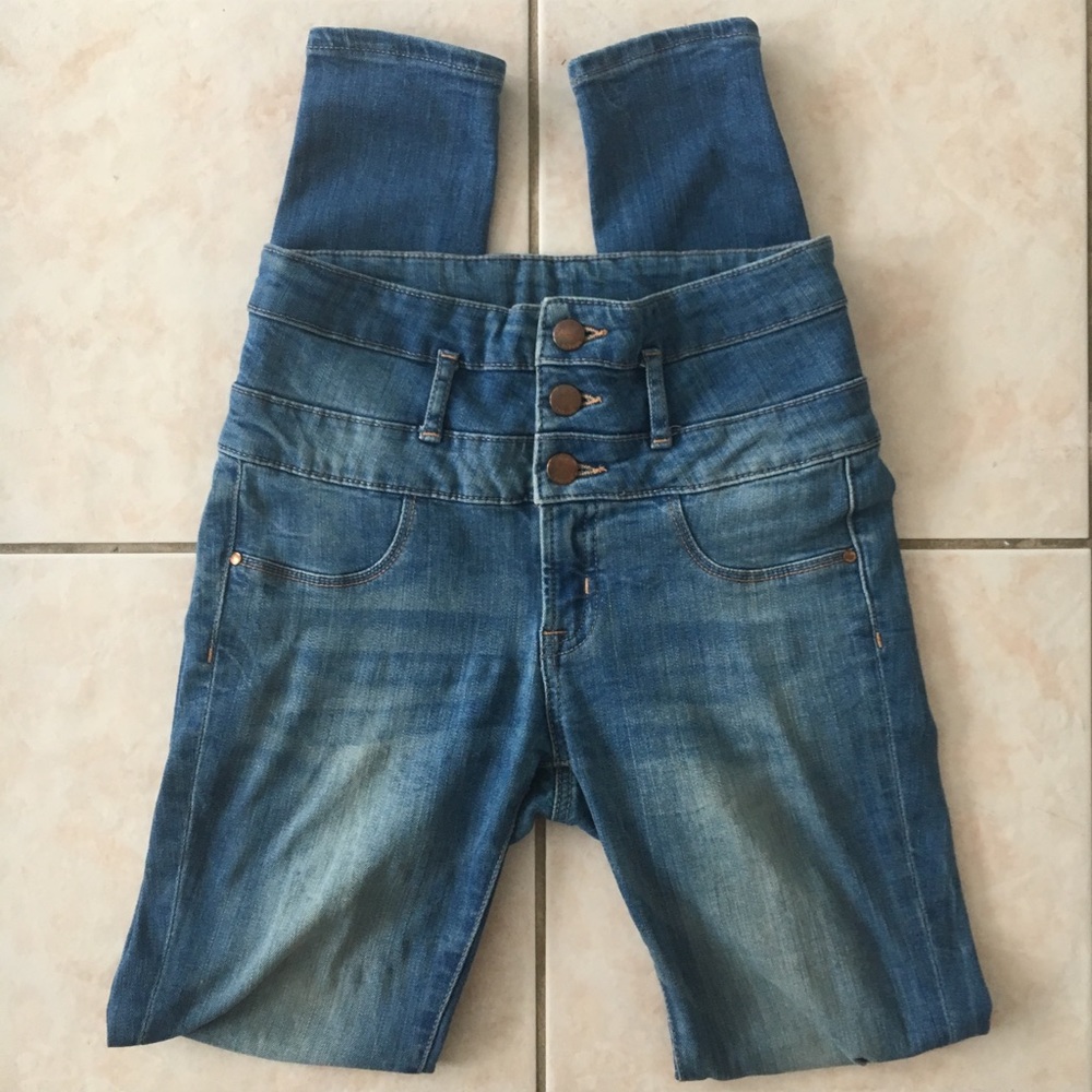 High Waist Skinny Jeans